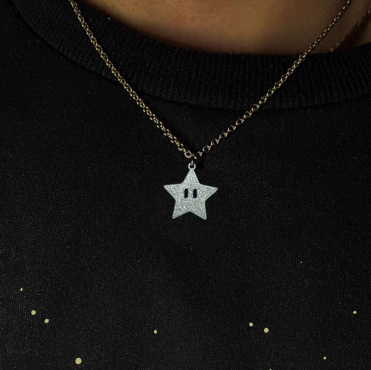 Frosted Star Kette