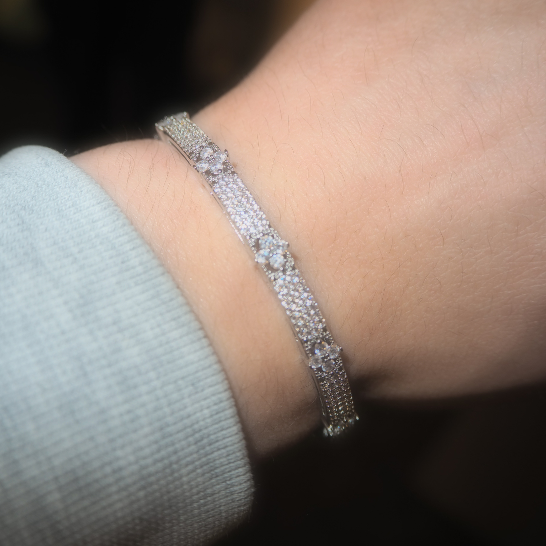 Fleur Luna Bracelet Getragen Streetwear Stainless Steel Edelstahl Armband
